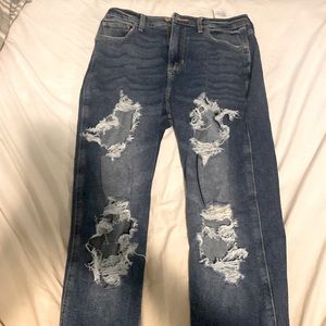 Hollister Ultra rise Mom jeans